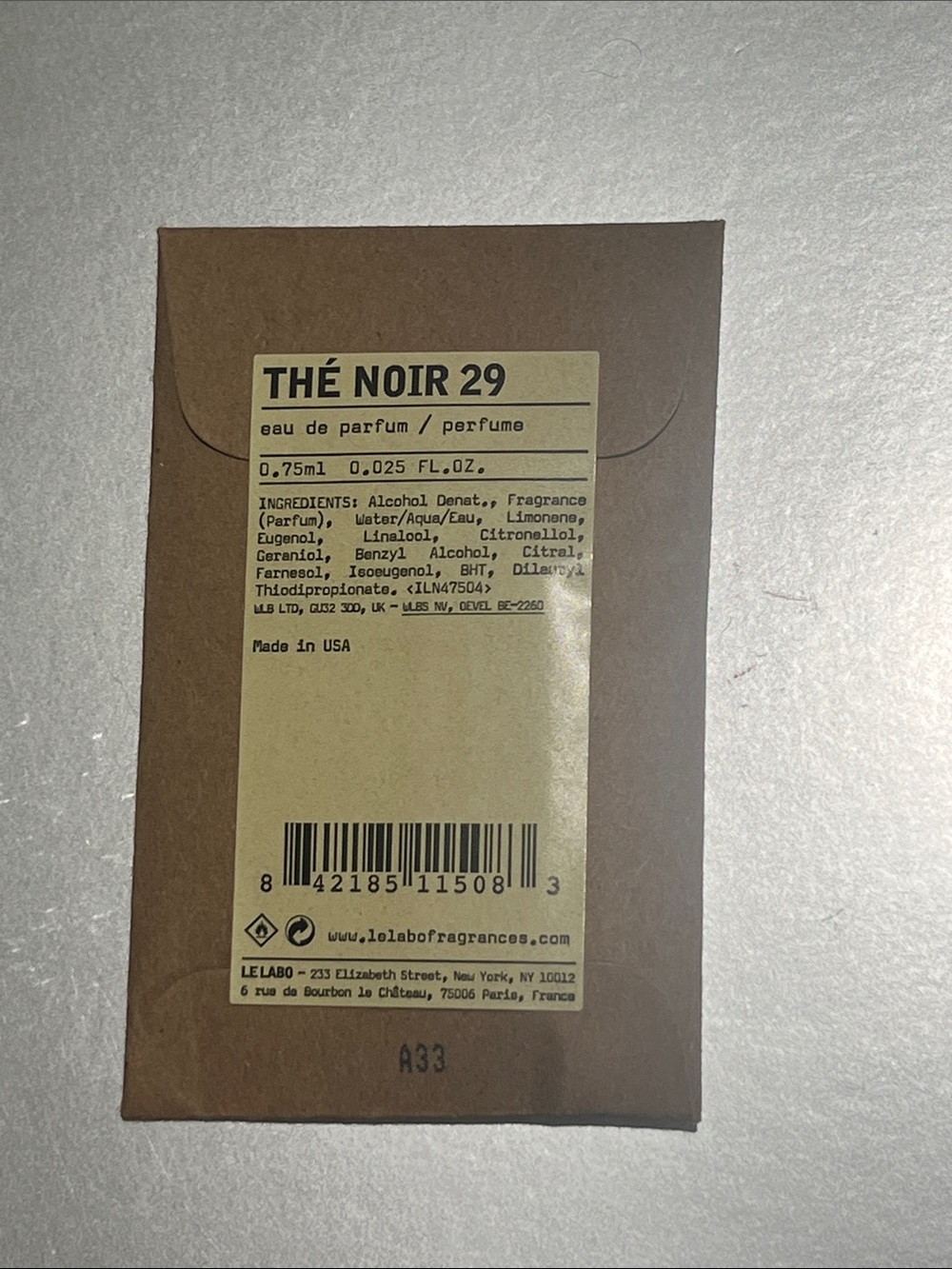 Le Labo samples - Picture 4 of 5